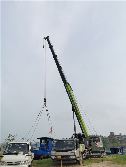 龙岩市桥梁建设吊装案例